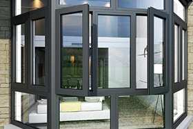 Wood plastic aluminum doors and windows