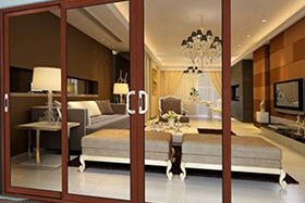 Wood plastic aluminum doors and windows