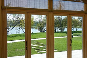 Wood plastic aluminum doors and windows