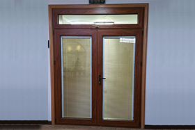 Wood plastic aluminum doors and windows